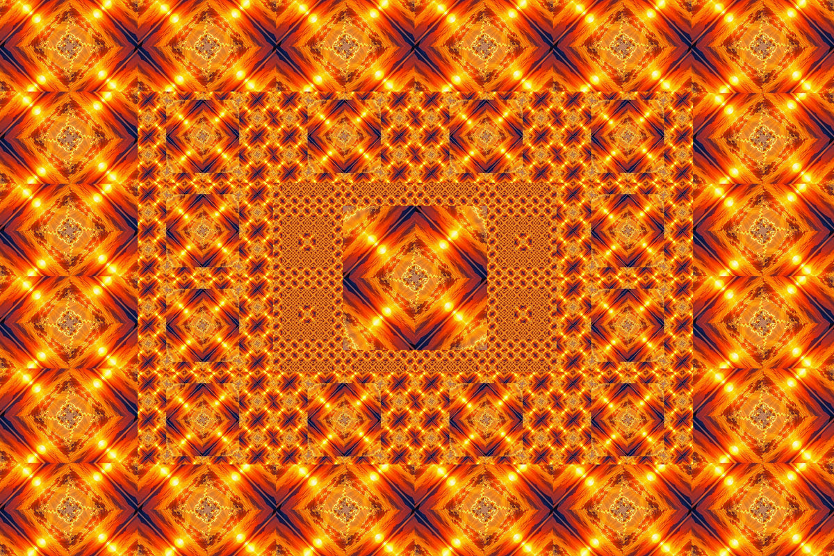 Kaleidoscope Puzzle Signed by Artist