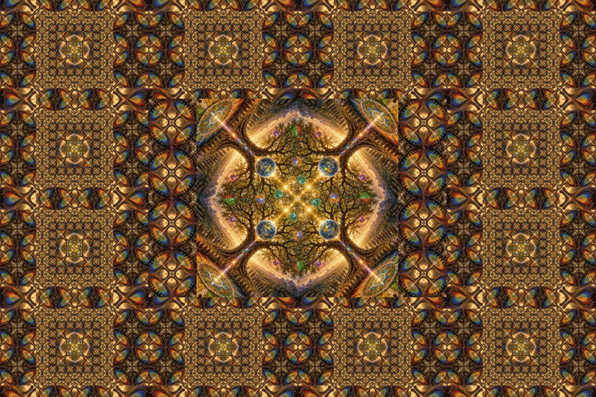 Kaleidoscope Puzzle Signed by Artist